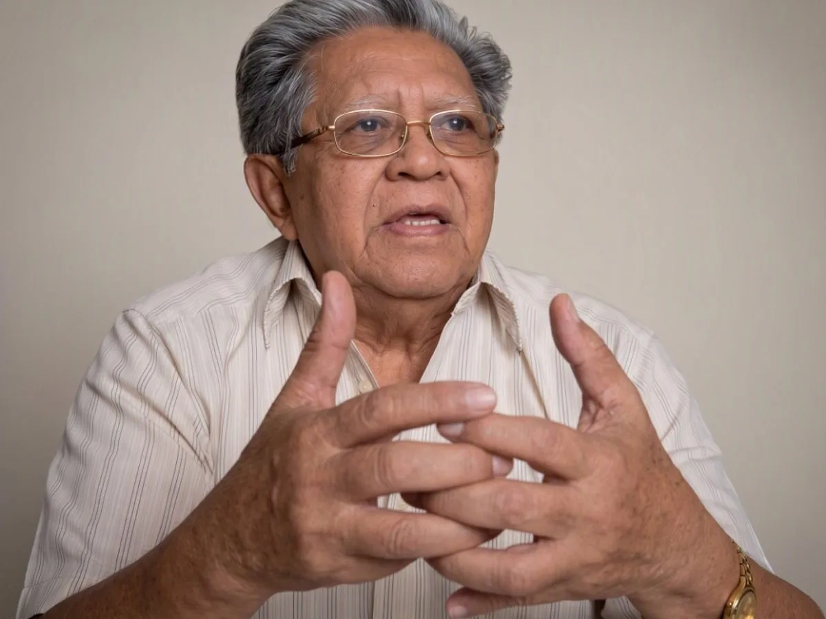 Don José Ángel Mora Carmona — Don Chani Mora, fundador de Industrias Chazoa